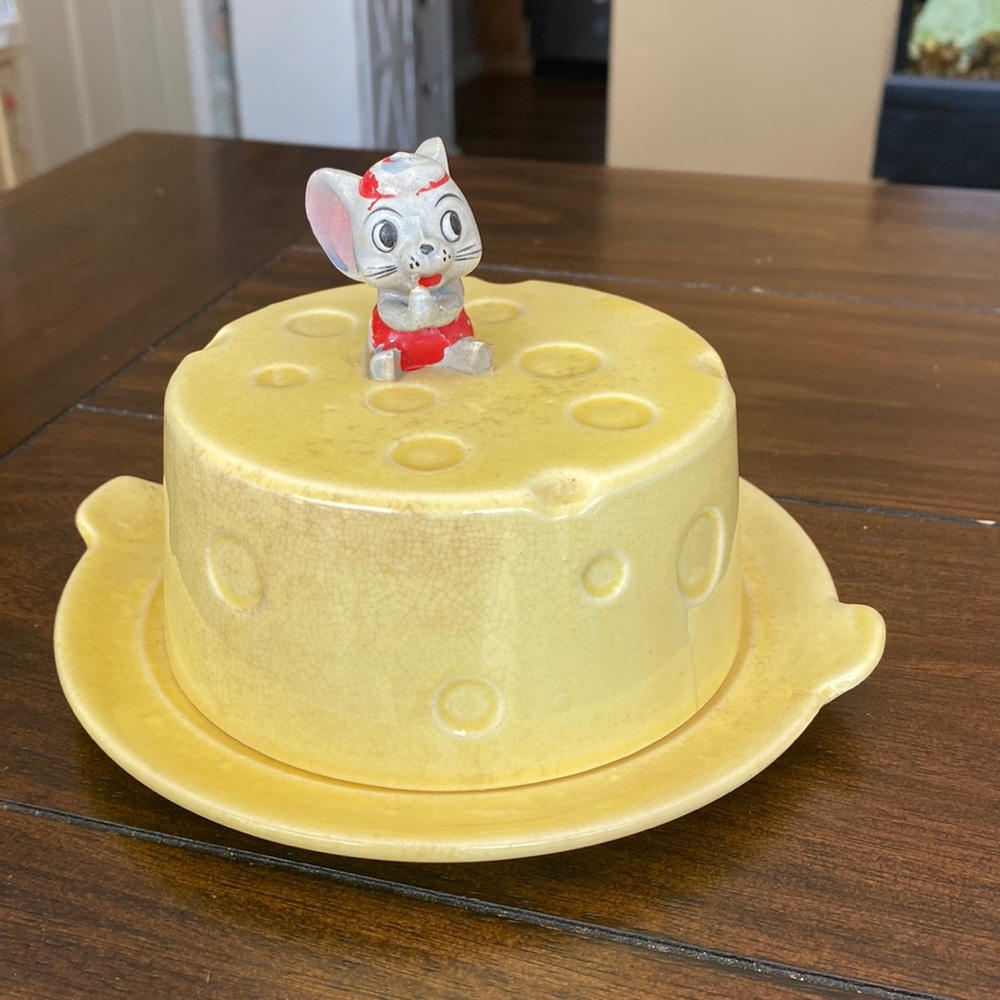 1950’s Vintage Cheese Dish